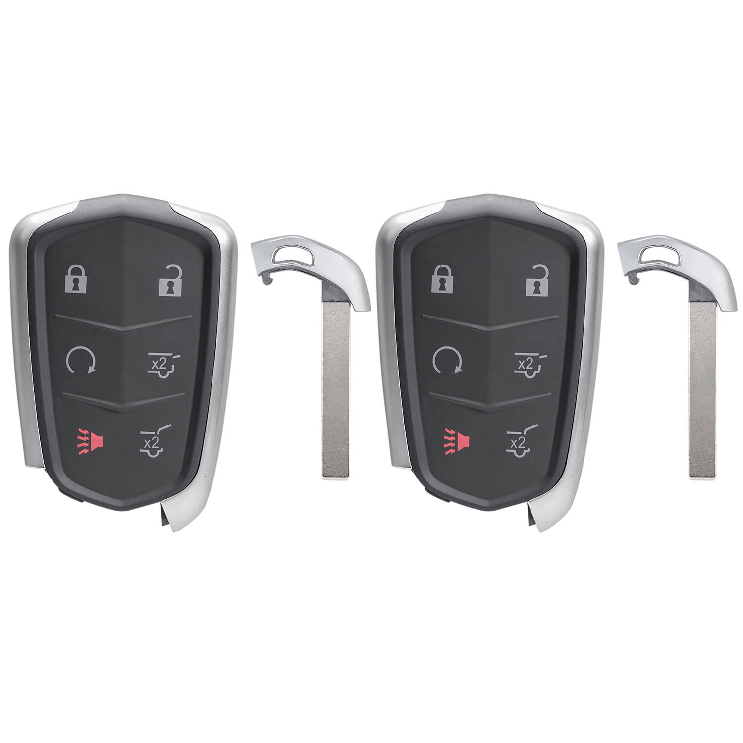 2 Pack Car Key Remote For 20172020 Cadillac Escalade RHYQ2EB 13598512