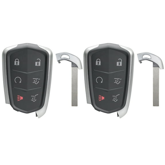 2 Pack Car Key Remote For 2017-2020 Cadillac Escalade RHYQ2EB 13598512
