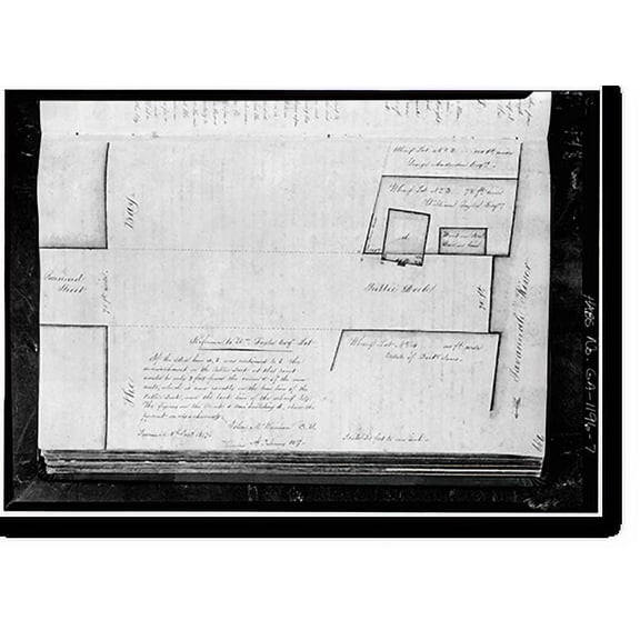 Historic Print, William Taylor Store, 204 West Bay Street, Savannah, Chatham County, GA - 7, 16" x 20"