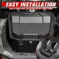 thumbnail image 4 of Rear Storage Cargo Box, A & UTV PRO 69 QT Waterproof Rear Bed Tool Bin with Rubber Latch for 2014-2024 Polaris RZR 900/ RZR XP 1000/ XP 4 1000/ XP Turbo/RZR Trail, Replace OEM # 2881193, 4 of 9