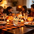 thumbnail image 4 of Halloween Style Drinking Glass Tumbler with 2D Printed Exterior Stemless Cup for Home Bar Kitchen Party Decor, 4 of 8