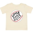 thumbnail image 3 of Inktastic Little Sister Baseball Girls Baby T-Shirt, 3 of 5