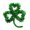 Multicolor, variant on Wovilon St. Patrick'S Day Wreath Tinsel Shamrock Green Door Decor St. Patrick'S Day Garland For Front Door Wall Decor St. Patrick'S Day Home Decor Irish Shamrock Wreath Green Tinsel Wire Garland
