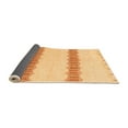 thumbnail image 2 of Ahgly Company Indoor Rectangle Solid Orange Modern Area Rugs, 6' x 9', 2 of 4