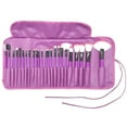 thumbnail image 1 of 24 Pinceles de Maquillaje Original Color Madera Set de Pinceles de Maquillaje Viene con una Bolsa de Pinceles Herramientas de Belleza de Maquillaje, 1 of 2
