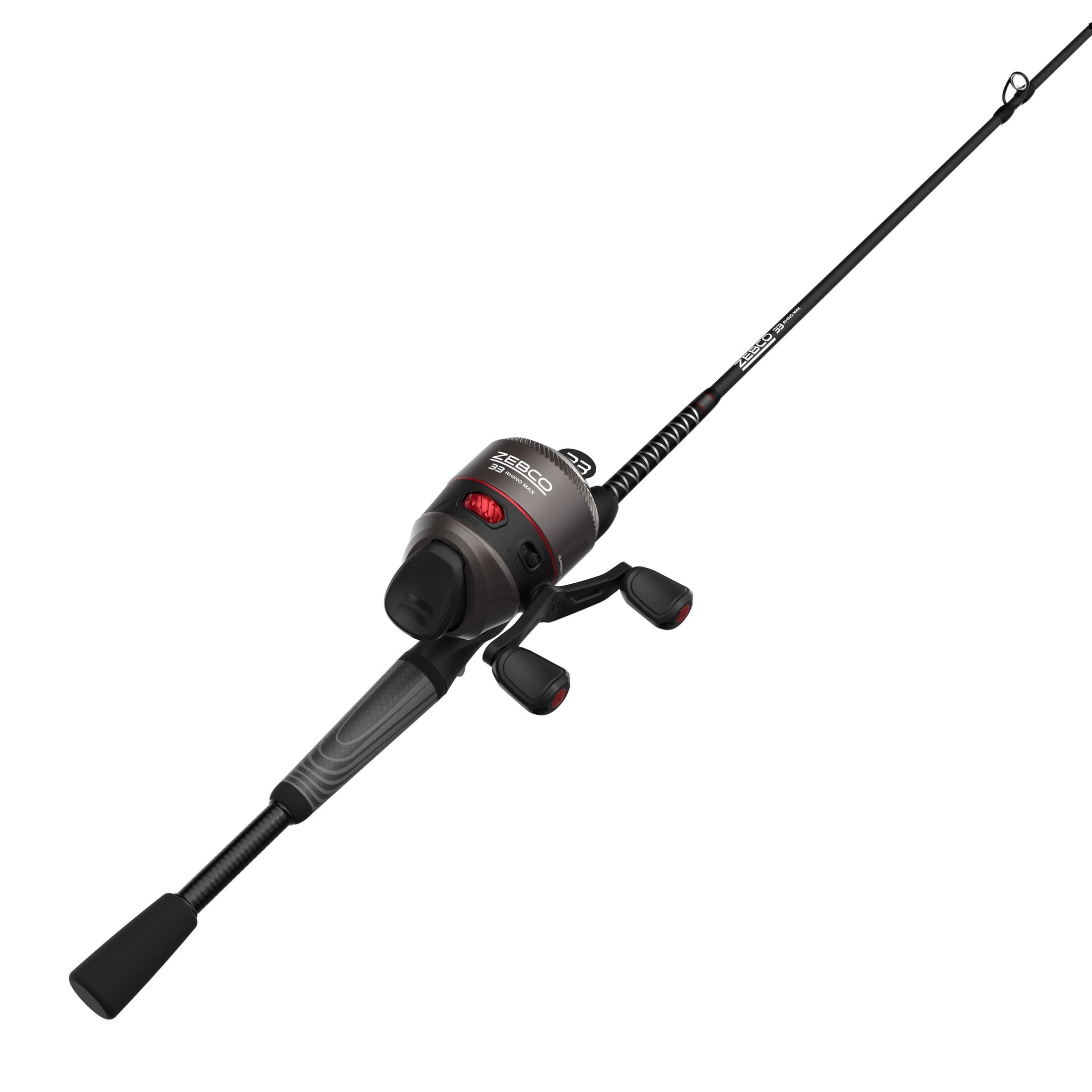 Zebco 33 Gold Max Spincast Reel and Fishing Rod Combo, 6-Foot 6