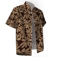 thumbnail image 5 of Hawaiian Shirt for Men Summer Short Sleeve Button Down Lapel Collar Loose Fit Tropical Print Beach Shirts Vacation Outfits, 5 of 5