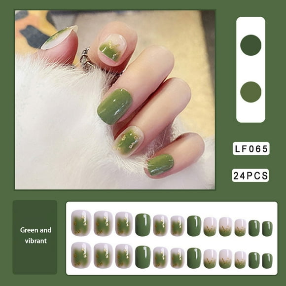 Xihbxyly Usar Uñas Usar Parches para Uñas Parches de Manicura Parches de Uñas Desmontables Uñas Postizas