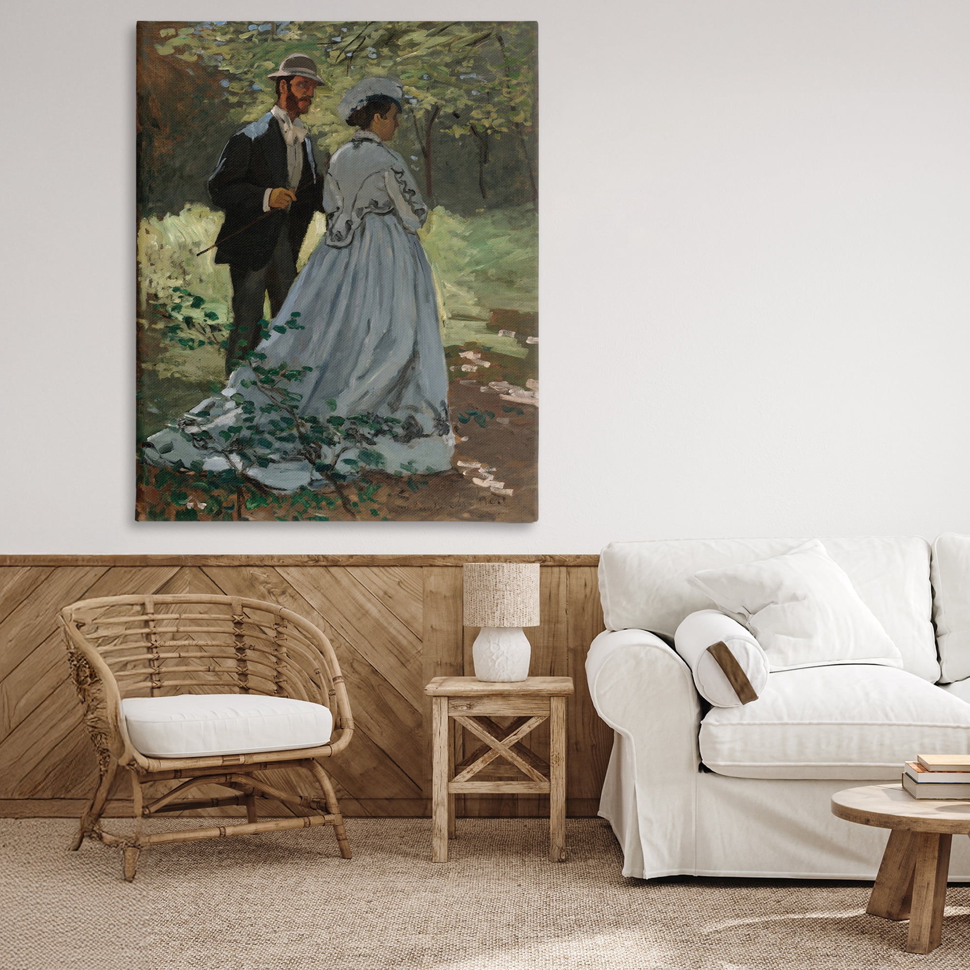 Stupell Industries Bazille & Camille in Nature Canvas Wall Art, design by Tina LeCour