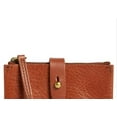 thumbnail image 3 of Madewell The Leather Accordion Wallet in English Saddle Brown, 3 of 3