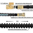 thumbnail image 3 of Garden Hose 50ft, Flexible Water Hose With 3/4 Inch -us Interface, 3 of 4