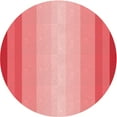 thumbnail image 1 of Ahgly Company Indoor Round Patterned Light Coral Pink Area Rugs, 5' Round, 1 of 6
