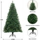 thumbnail image 2 of Árbol de Navidad Artificial CM-TOP Montaje Rápido Pino de Navidad 180 cm 800 Ramas Soporte de Metal, 2 of 6