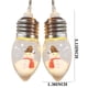 thumbnail image 2 of XWSHYW Decoraciones Navideñas Bola de Luz Colgante Navideña, Luz Atmosférica para Colgar En La Pared, Decoración para Salsa de Estar, Cadena de Luces Coloridas, 2 of 3