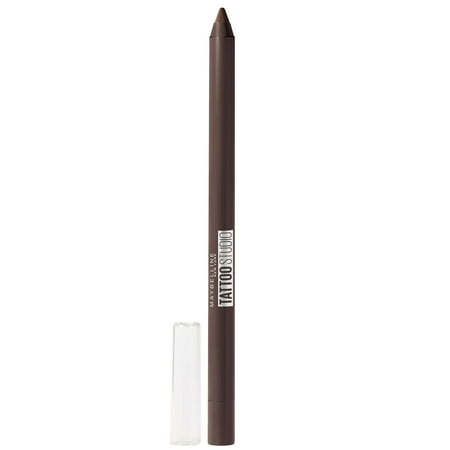 Maybelline Tattoo Studio Waterproof Eyeliner Pencil Makeup Bold Brown