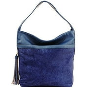 Big Buddha Handbags Jasmine Shoulder Bag - Blue