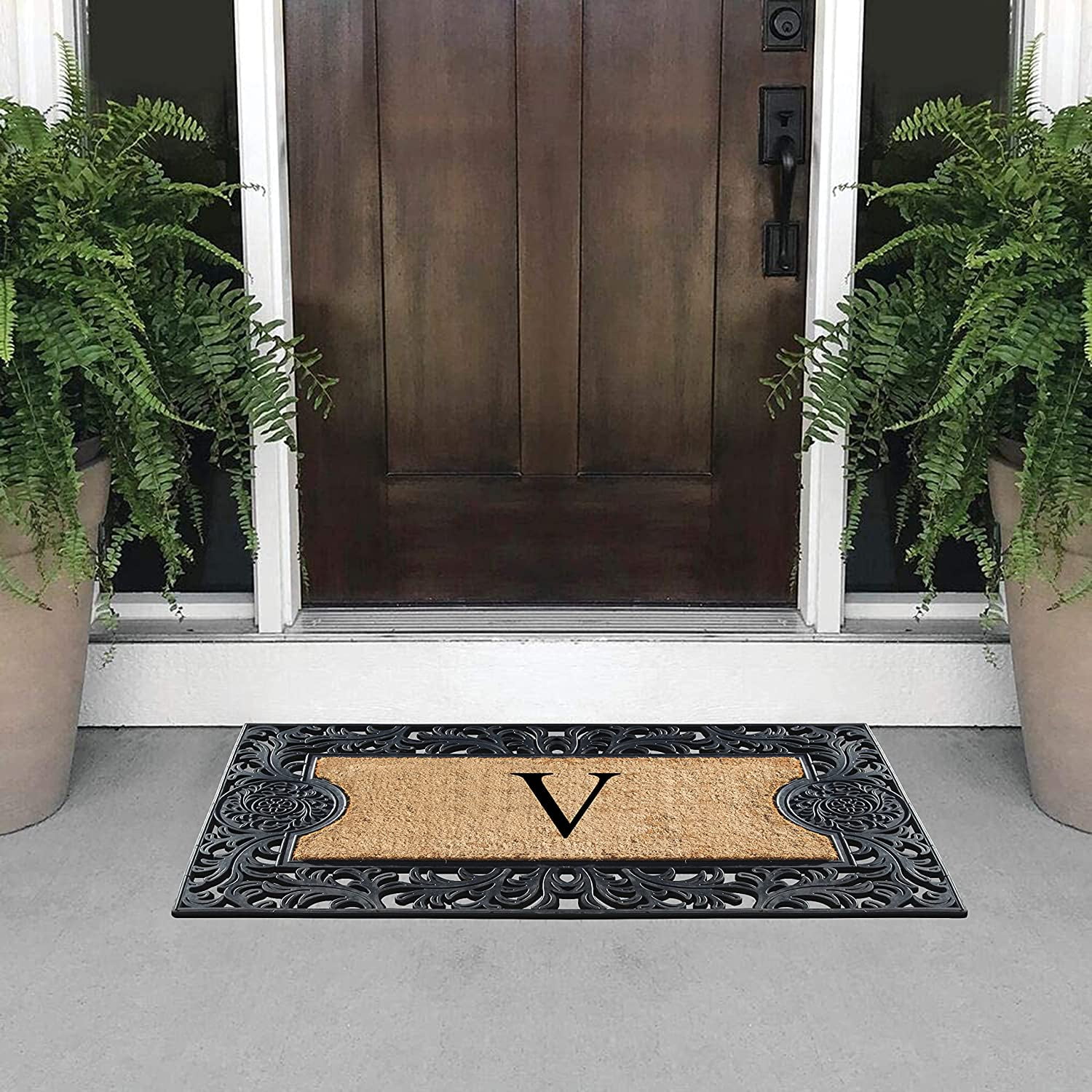 Oversized Initial & Name Outdoor Mat