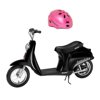 Razor Pocket Mod Miniature Euro 24V 250W Kids Electric Motor Scooter & Helmet