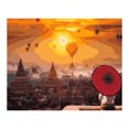 thumbnail image 1 of Mistaha DIY Oil Painting on Canvas Paint by Number Kit 16 x 20 Inch Beautiful Scenery Pattern Craft Hand-Painted Home Wall Decor Gift Frameless for Adults Kids Beginner, 1 of 8