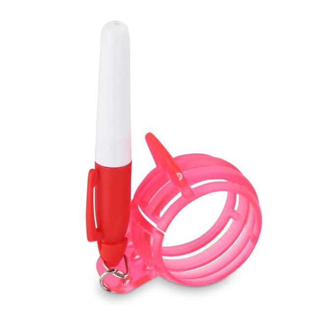 ZheElen Golf Ball Line Marker Tool 360-degree Drawing Three-way Small Stylish Durable Golf Alignment Kit for for Outdoor Golf Pink 1Set
