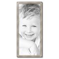 thumbnail image 2 of ArtToFrames 15x35" Antique Silver Panel Picture Frame, Silver Wood Poster Frame, with Regular Acrylic and 2 (FBPL-4760), 2 of 7