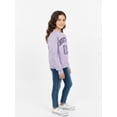 thumbnail image 4 of K Pop Demon Hunters Huntrix Girls Graphic Fleece Crewneck Sweatshirt, Sizes 4-16, 4 of 9
