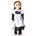 thumbnail image 5 of THE QUEEN'S TREASURES 18 in Doll Clothes and Accessories, 5 PC Kitchen Maid Uniform with Dress, Cap, Apron, Pantaloons. Includes Boots. Fits American Girl Dolls. Doll NOT Included, 5 of 5
