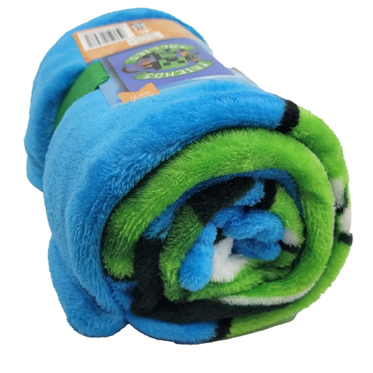 Jay Franco Rainbow Brite Kids Throw Blanket - 50x70 Inch Plush Microfiber Blanket, Machine Washable
