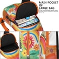 thumbnail image 2 of Rustic Sling Bag Boho Floral Lightweight Crossbody Backpack for City Walks and Gym Sessions, 2 of 6