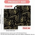 thumbnail image 2 of 2pcs Music Notes Book Covers 34cm(13.4inch) x24cm(9.45inch) Polyester Books Sleeve Book Protectors with Zipper and Front Pocket Birthday Gift for Students Teachers and Reading Lovers diy, 2 of 9