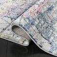 thumbnail image 5 of SAFAVIEH Porcello Wessex Abstract Area Rug, Ivory/Blue, 5'5" x 7'6", 5 of 8