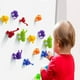 thumbnail image 2 of Bloques de construcción de silicona suave para niños, juguete de succión con forma de Animal, liberación del estrés, juego interactivo con ventosa para Baño, 2 of 4