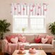 thumbnail image 5 of Uuiauoio Valentine's Day Short Curtain Love Heart Kitchen Valance for Window Valentines Day Small Window Treatment Rod Pocket Cafe Valance for Dining Room Bedroom Decor, 5 of 6