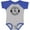Heather and Royal, variant on Inktastic April Parkinsons Disease Awareness Month Badge Boys or Girls Baby Bodysuit