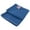 Blue, variant on Peace Yoga Non Slip Suede Exercise Towels Blue 15" x 24 (2 pack)