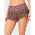 thumbnail image 2 of Michellecmm  Women Shorts, Low Waist Layered Patchwork Summer Casual Shorts, 2 of 7