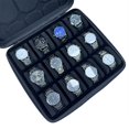 thumbnail image 4 of FENOHREFE Multi Slot Watch Case Watch Display Case Watch Preservation Box Watch Storage Box for Watch Enthusiasts, 4 of 7