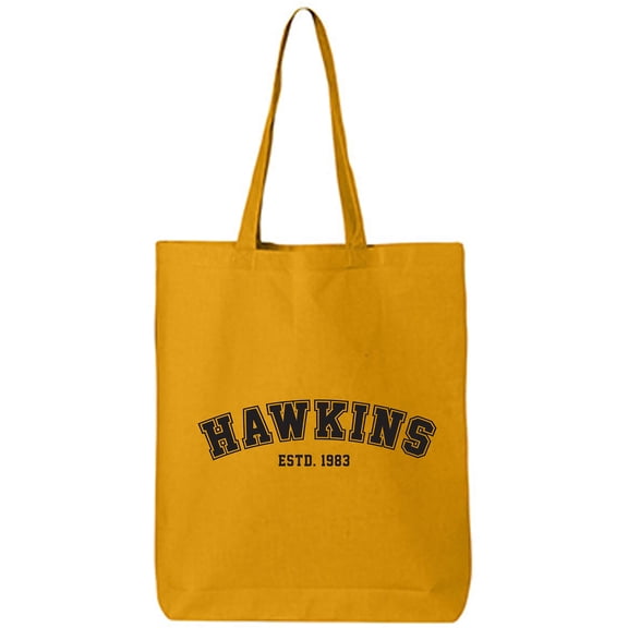 Hawkins ESTD.1983 Cotton Canvas Tote Bag