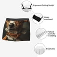 thumbnail image 3 of Fotbe Modern Cute Dog Calzoncillos Tipo Boxer con Bolsa de Soporte Total para Hombre, X-Temp Fresco, Transpirable y de Secado Rápido-XX-Large, 3 of 5