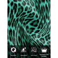 thumbnail image 7 of Green Leopard Print Cloth Napkins Set of 6 Reusable Dinner Napkins, Farmhouse Abstract Animal Patterned Cocktail Napkin Washable Table Napkins for Wedding/Holiday Party/Baby Shower 20"x20", 7 of 7