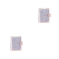 thumbnail image 3 of Naiovety Álbumes Mini Tarjetas Pequeñas Insertar Doble Cara Conmemorar Colección de Fotos Regalos Transparentes Lentejuelas Lindas Rosado Rosado 2piezas, 3 of 6
