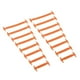 thumbnail image 3 of Cordones sin cordones para y adultos - Los mejores cordones para fanáticos de los deportes - Cordones elásticos de silicona para zapatillas depo naranja Baoblaze Cordones elásticos de silicona, 3 of 8