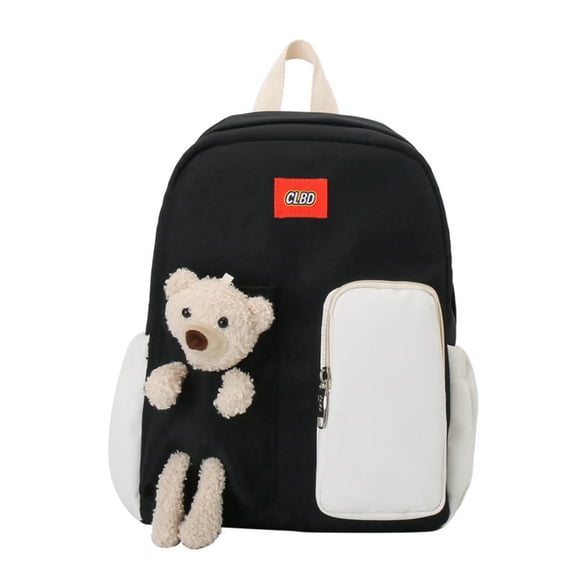 ZROVA Plush Bear Backpack Kawaii Cute 13 Inch for School Travel Gift Small