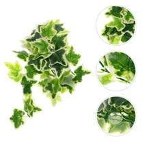 OFFIGAM Decorative Aquarium Vines Safe Plastic Material Green 1Pcs