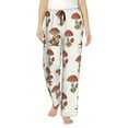 thumbnail image 2 of Lsque Mushroom Print Women's Pajama Pants, Lounge Pant - Comfortable Home Wear,Elastic Waistband, Stylish Design-XX-Large, 2 of 9