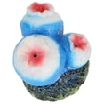 thumbnail image 4 of Bomba de oxígeno para acuario, burbujeador de piedra azul, decoración de 3 flores, adorno paisajístico para pecera, 4 of 14