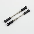 thumbnail image 3 of kusrkot 2PCS RC Truck Steering Rods, Metal Steering Linkage Rods for 1/10 Scale RC Truck, 3 of 9