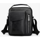 thumbnail image 1 of Bolso De Hombro De Cuero Vintage Para Hombres Modelo Negro, 1 of 4