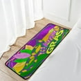 thumbnail image 7 of Coolnut Mardi Gras Kitchen Rug, 39"x20" Anti Fatigue Non-Slip Bath Rug, Entryways Runner Comfort Mat for Kitchen Washroom Bedroom, 7 of 7
