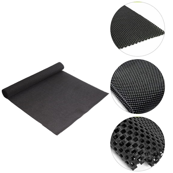 Soimiss Black PVC Car Roof Mat Scratch-Resistant for Car Use Stylish Accessory